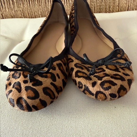 Banana Republic Leopard Print Ballet Flats size 7.5 - Picture 6 of 8